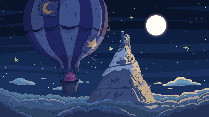 Above the Clouds wallpaper by Purrple Cat