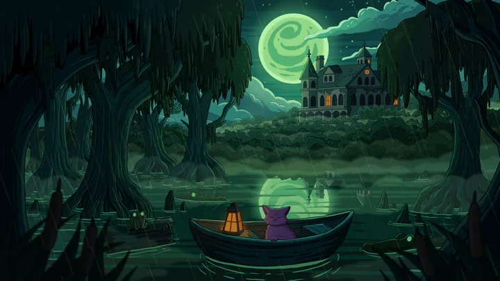Cypress Manor wallpaper by Purrple Cat