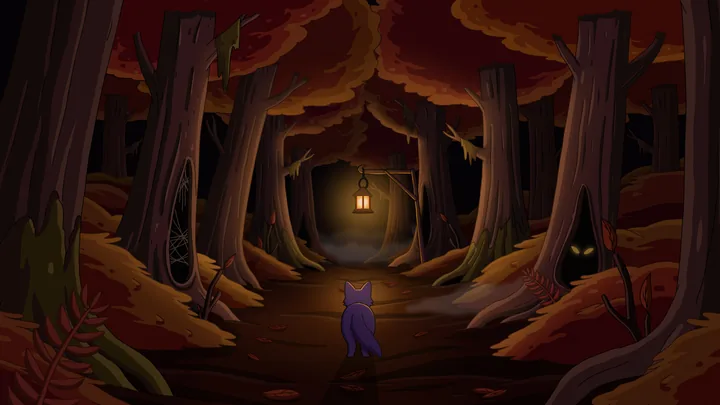 Endless Forest wallpaper by Purrple Cat