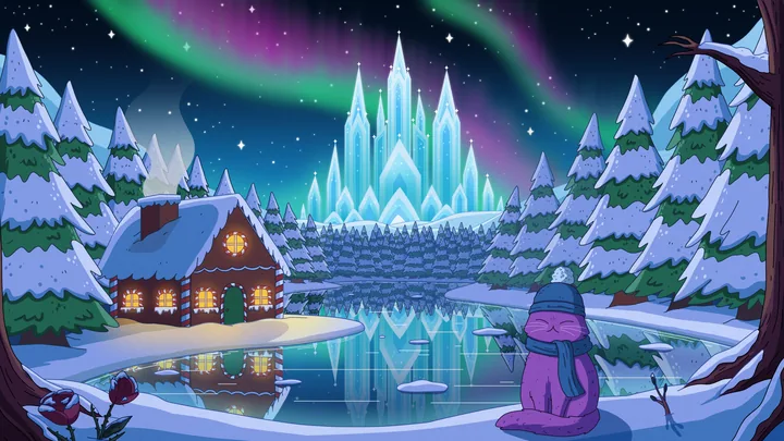 Ice Palace wallpaper by Purrple Cat