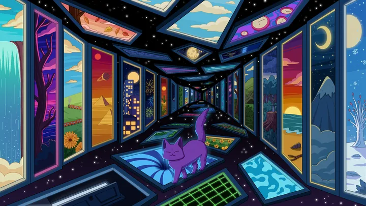 Multiverse 2 wallpaper by Purrple Cat