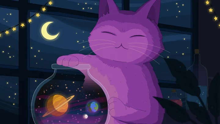 Multiverse wallpaper by Purrple Cat
